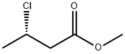 Butanoic acid, 3-chloro-, methyl ester, (3S)- Structural