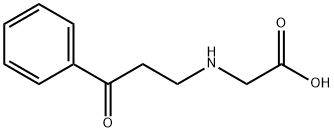 Glycine, N-(3-oxo-3-phenylpropyl)- Structural