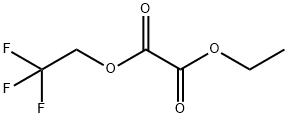 ethyl 2,2,2-trifluoroethyl oxalate Structural