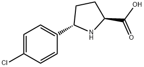 L-Proline, 5-(4-chlorophenyl)-, (5S)- Structural