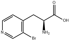 L-Alanine, 3-(3-bromo-4-pyridinyl)- Structural