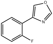 Oxazole, 4-(2-fluorophenyl)- Structural