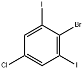 Benzene, 2-bromo-5-chloro-1,3-diiodo- Structural