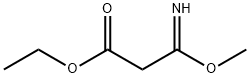 Propanoic acid, 3-imino-3-methoxy-, ethyl ester Structural