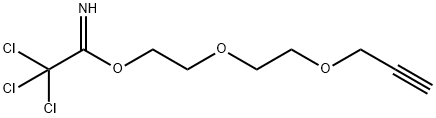 Alkyne - PEG2 - TCA Structural