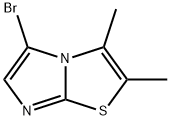 Imidazo[2,1-b]thiazole, 5-bromo-2,3-dimethyl- Structural