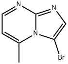 Imidazo[1,2-a]pyrimidine, 3-bromo-5-methyl- Structural
