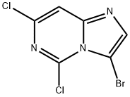 Imidazo[1,2-c]pyrimidine, 3-bromo-5,7-dichloro- Structural