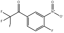 Ethanone, 2,2,2-trifluoro-1-(4-fluoro-3-nitrophenyl)- Structural