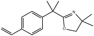 Oxazole, 2-[1-(4-ethenylphenyl)-1-methylethyl]-4,5-dihydro-4,4-dimethyl- Structural