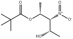 D-Xylitol, 1,3,5-trideoxy-3-nitro-, 4-(2,2-dimethylpropanoate) (9CI) Structural