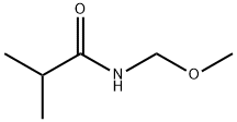 Propanamide, N-(methoxymethyl)-2-methyl- Structural