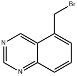Quinazoline, 5-(bromomethyl)- Structural