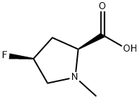 L-Proline, 4-fluoro-1-methyl-, (4S)- Structural