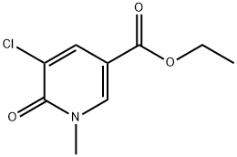 3-Pyridinecarboxylic acid, 5-chloro-1,6-dihydro-1-methyl-6-oxo-, ethyl ester