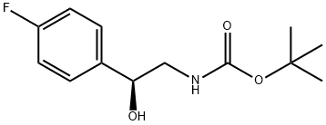 tert-butyl N-[(2S)-2-(4-fluorophenyl)-2-hydroxyethyl]carbamate Structural