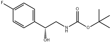 tert-butyl N-[(2R)-2-(4-fluorophenyl)-2-hydroxyethyl]carbamate Structural