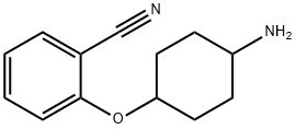 Benzonitrile, 2-[(4-aminocyclohexyl)oxy]- Structural