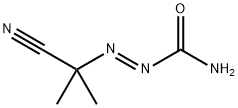 Diazenecarboxamide, 2-(1-cyano-1-methylethyl)-, (E)- (9CI) Structural