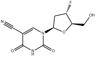 Uridine, 5-cyano-2',3'-dideoxy-3'-fluoro- Structural
