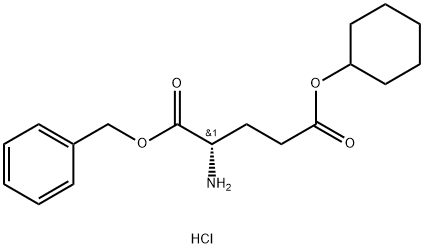 H-GLU(OCHEX)-OBZL HCL Structural