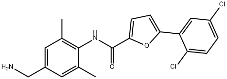 N-(4-(aminomethyl)-2,6-dimethylphenyl)-5-(2,5-dichlorophenyl)furan-2-carboxamide(CYM50358)
