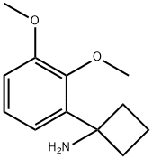 Cyclobutanamine, 1-(2,3-dimethoxyphenyl)- Structural