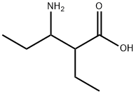 Pentanoic acid, 3-amino-2-ethyl- Structural