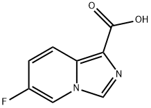 Imidazo[1,5-a]pyridine-1-carboxylic acid, 6-fluoro- Structural
