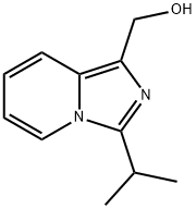 Imidazo[1,5-a]pyridine-1-methanol, 3-(1-methylethyl)- Structural