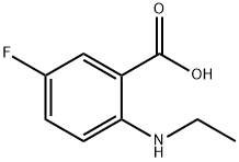 Benzoic acid, 2-(ethylamino)-5-fluoro- Structural