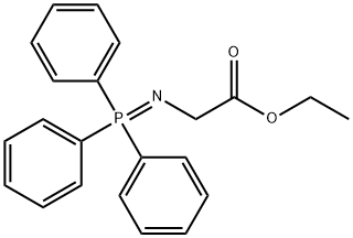 Glycine, N-(triphenylphosphoranylidene)-, ethyl ester Structural