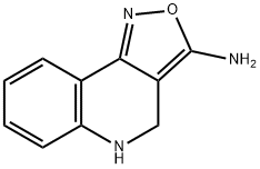 Isoxazolo[4,3-c]quinolin-3-amine, 4,5-dihydro- Structural