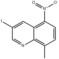 Quinoline, 3-iodo-8-methyl-5-nitro- Structural