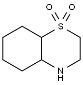 octahydro-2H-1,4-benzothiazine-1,1-dione, Mixture of diastereomers Structural