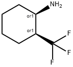 rac-(1R,2S)-2-(trifluoromethyl)cyclohexan-1-amine Structural