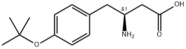 H-L-beta-homo-Tyr(tBu)-OH Structural