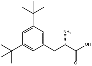 L-Phenylalanine, 3,5-bis(1,1-dimethylethyl)- Structural