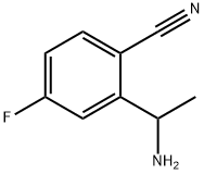 Benzonitrile, 2-(1-aminoethyl)-4-fluoro- Structural