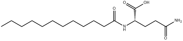 Glutamine, N2-(1-oxododecyl)- Structural