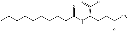 Glutamine, N2-(1-oxodecyl)- Structural