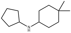 Cyclohexanamine, N-cyclopentyl-4,4-dimethyl- Structural