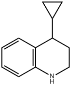 Quinoline, 4-cyclopropyl-1,2,3,4-tetrahydro- Structural