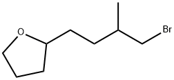 Furan, 2-(4-bromo-3-methylbutyl)tetrahydro- Structural