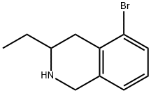 Isoquinoline, 5-bromo-3-ethyl-1,2,3,4-tetrahydro- Structural