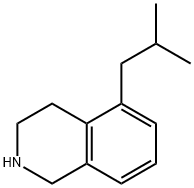 Isoquinoline, 1,2,3,4-tetrahydro-5-(2-methylpropyl)- Structural