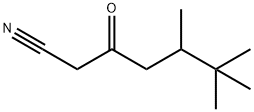 Heptanenitrile, 5,6,6-trimethyl-3-oxo- Structural