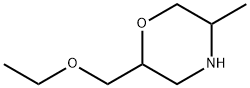 Morpholine,2-(ethoxymethyl)-5-methyl- Structural