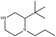 Piperazine, 2-(1,1-dimethylethyl)-1-propyl- Structural