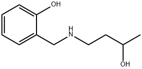 Phenol, 2-[[(3-hydroxybutyl)amino]methyl]- Structural
